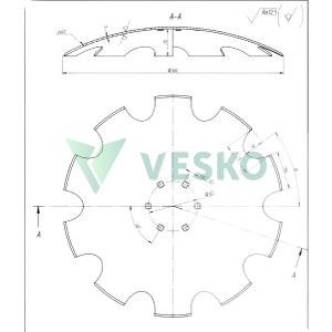 Diskas HD560120 Staltech 1