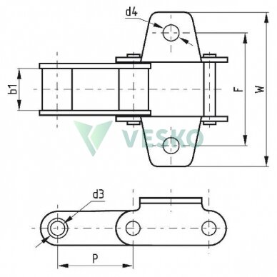 Elevatoriaus Grandinė  S55 1