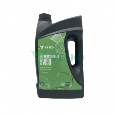 Variklinė Alyva Vesko Premium Synthetic Oil 5W30 2