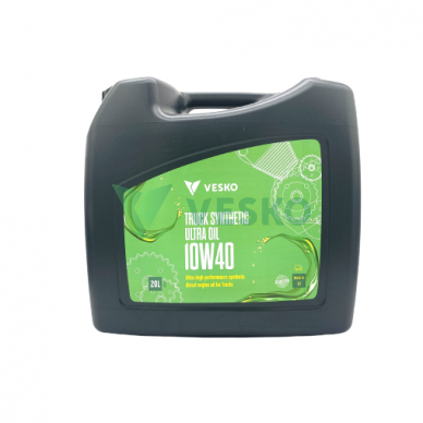 Variklinė Alyva Vesko Truck Synthetic Ultra Oil 10W40 2